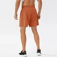 thumbnail image 4 of NWT Men Shorts Mesh Lining Drawstring Elastic Waist Short Sports Men shorts Beach Shorts Men Leisure Stretch Short Size S-XL, 4 of 6