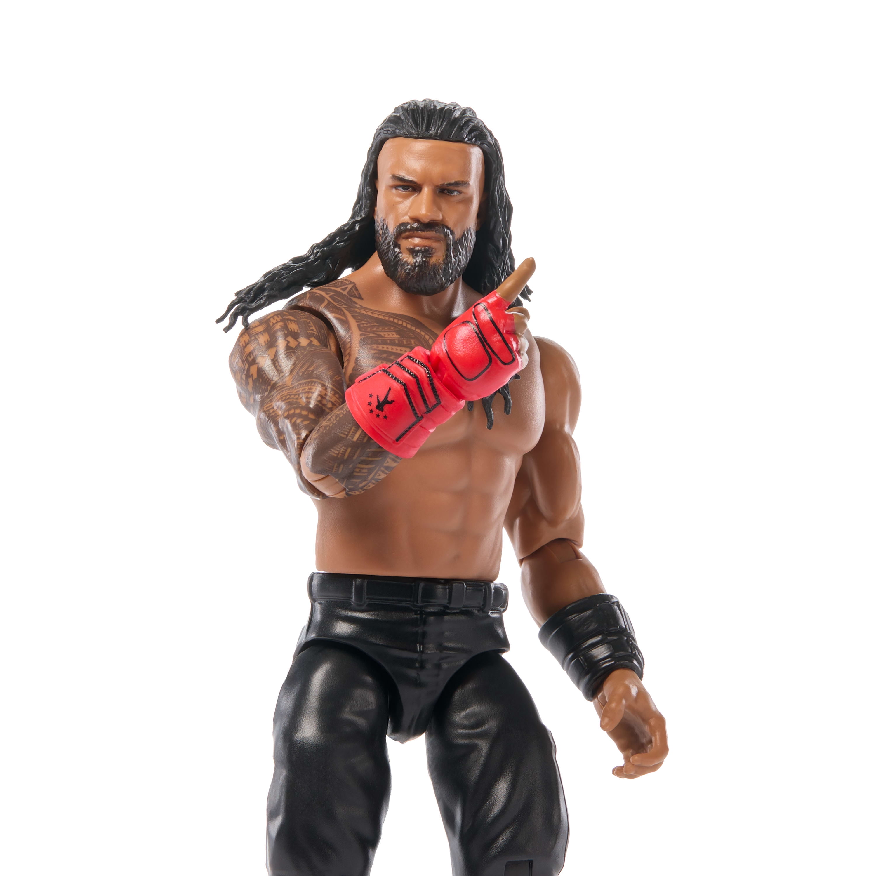WWE Roman Reigns Action Figure, Main Event Series #158, 6-inch Collectible with Articulation