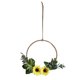 thumbnail image 1 of KAKOWELY 1 guirnalda floral artificial de estilo nórdico para colgar en la pared., 1 of 4