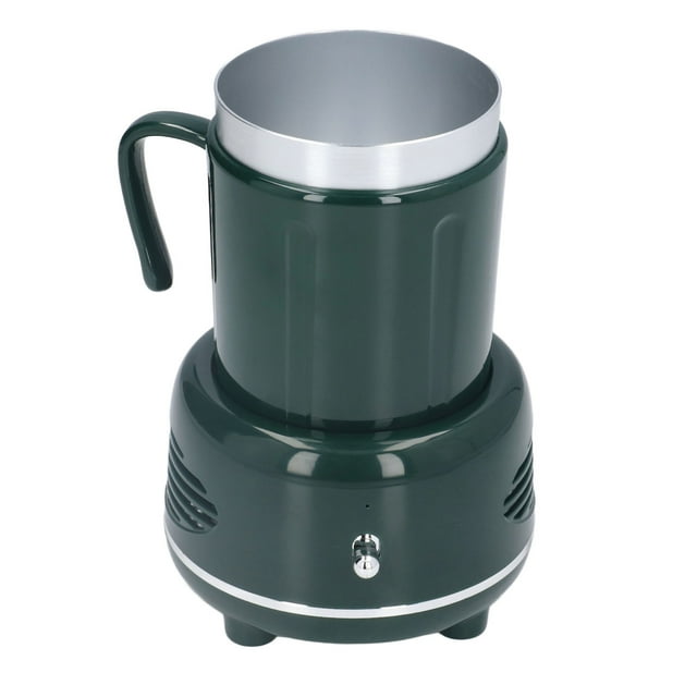 Coffee Mug Warmer, Cooler Warmer Cup Curved Handle For Bottle Green