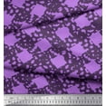 thumbnail image 3 of Soimoi Rayon Fabric Check & Animal Skin Print Fabric by Yard 42 Inch Wide, 3 of 3