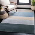 thumbnail image 2 of SAFAVIEH Orwell Christabella Striped Area Rug, Blue/Grey, 6'7" x 9'10", 2 of 10