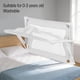 thumbnail image 4 of Cuna De Bebé 3 En 1, Moisés Plegable Junto A La Cama Con Correas De Seguridad Reforzadas Y Tornillos Para Recién Nacidos De 0 A 3 Años, 4 of 7