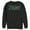 Black, variant on Men's Nintendo Legend of Zelda Link's Awakening Palm Logo Sweatshirt Athletic Heather 2X Large
