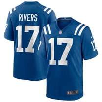 Men's Nike Philip Rivers Royal Indianapolis Colts Game Jersey