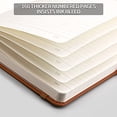 thumbnail image 2 of Cuaderno rayado A5 AHGXG - 320 Pág. numeradas, cuero, 100g/m², Líneas, Marrón, 2 of 3