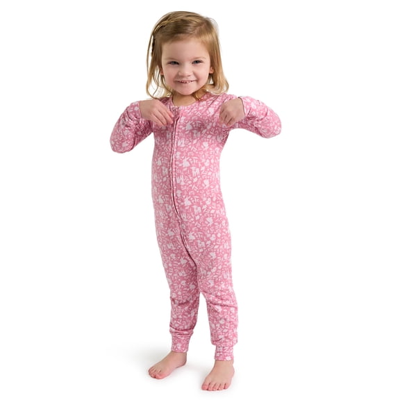 Modern Moments by Gerber Toddler Neutral Super Soft Easter One-Piece Pajama, Sizes 12M-5T
