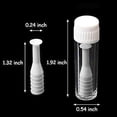 thumbnail image 2 of serony Soft Hard Contact Lens Remover Insertion Tool Stick Plunger White 5pcs, 2 of 9