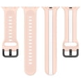 thumbnail image 3 of Correa de banda de silicona para Apple Watch (38 mm / 40 mm / 41 mm rosa blanco) Likrtyny Para estrenar, 3 of 9