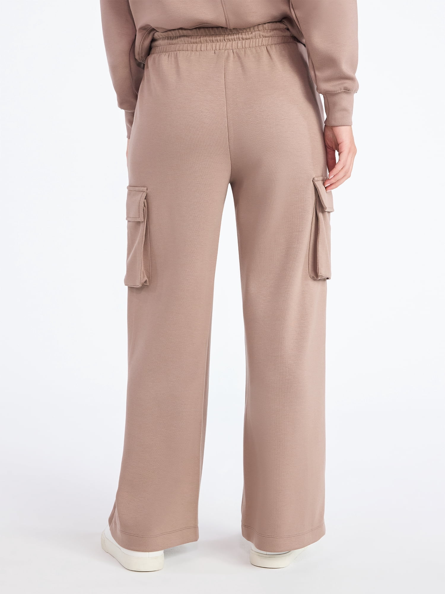Scoop Women's and Women's Plus New Scubaknit Cargo Pants, Sizes XS-4X