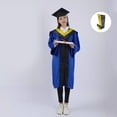 thumbnail image 2 of JLFKNG Graduation Master Cap And Gown With 2024 Year Master Unisex For College High School Graduates Comfy Mens Sets, 2 of 5