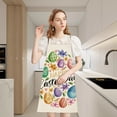 thumbnail image 1 of Huayishang Apron Sleeve Easter Series Household Printing Linen Apron Kitchen Multi Function Apron Funny Personality Creative Apron, 1 of 6