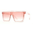 thumbnail image 2 of Girls Child Size Candy Pop Color Flat Top Shield Diva Sunglasses Pink, 2 of 4