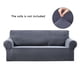 thumbnail image 4 of Bearachild Funda elástica para sofá, sofá, salón, silla reclinable, funda protectora Decoración del hogar gris carbón, 4 of 6