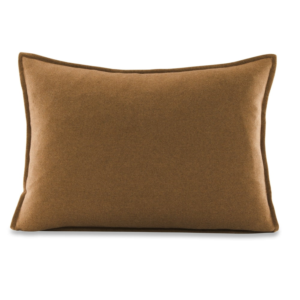 Better Homes & Gardens Feather Filled Solid Faux Wool Decorative Throw