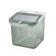thumbnail image 1 of Cubo dispensador de arroz, contenedor de alimentos, cubo para granos, tapa sellada, alimento seco Verde Grande, 1 of 9