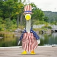 thumbnail image 5 of Darzheoy 4th of July Goose Outfit, Patriotic Porch Goose Clothes, US Flag Goose Costume Independence Day, Patriotic Goose Outfit for Outdoor Garden Yard Decor, multicolor, 5 of 9