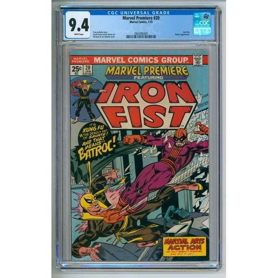 Marvel Premiere #20 - CGC 9.4 Comic Book