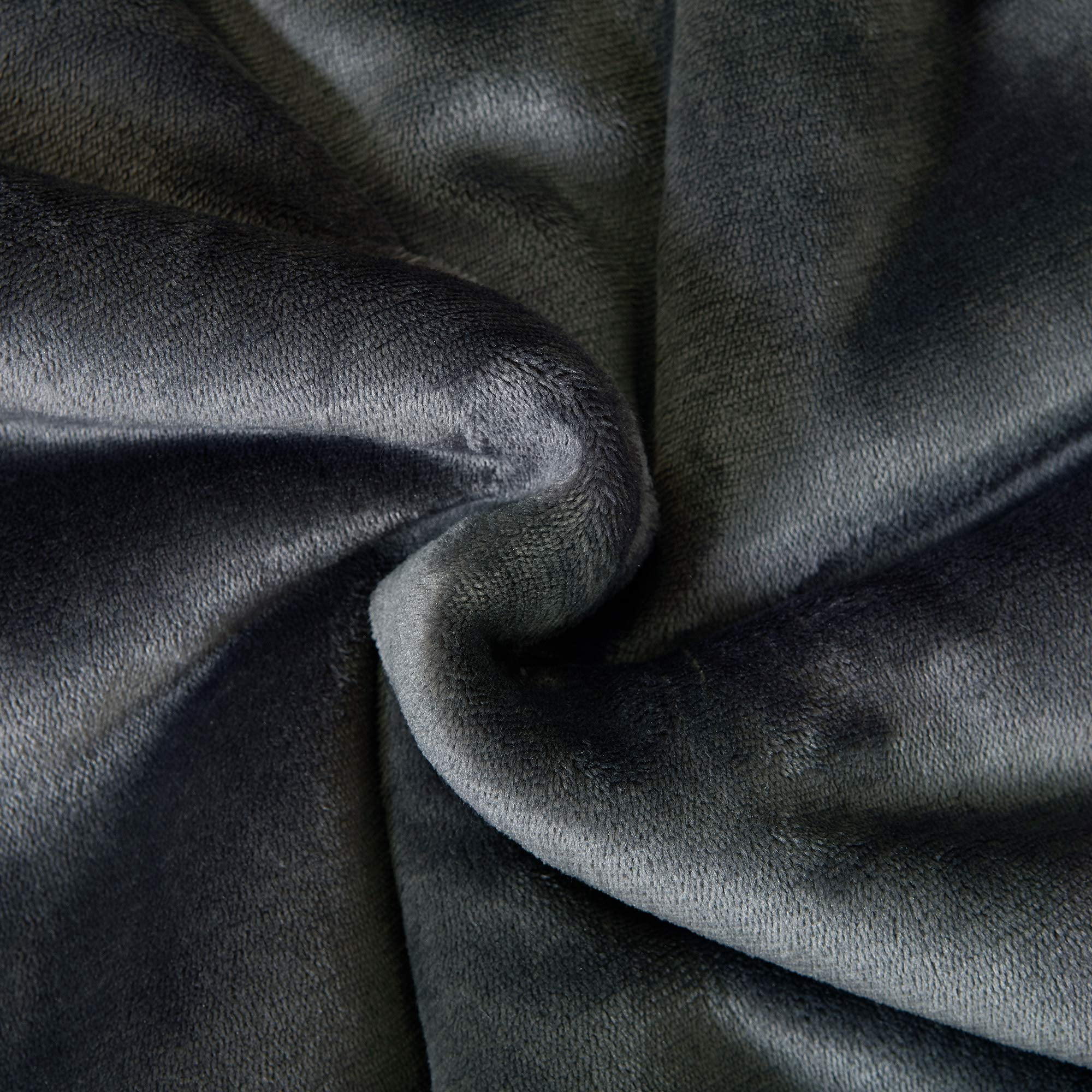 MOSHU Sherpa Bed Blankets Double Reversible Fluffy for Bed Warm Soft Twin Flannel Fleece Blankets