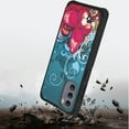 thumbnail image 3 of For Motorola Moto G Stylus 4g 2022 XT2211DL Shockproof Cover Phone Case + Tempered Glass - mk Butterfly Bliss, 3 of 6