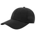 thumbnail image 3 of Toptie Quick Dry Baseball Cap Mesh Sports Hat Unisex Breathable Hat-Black, 3 of 8