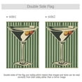 thumbnail image 4 of Yayeee Garden Flag 12" x 18" Double Sided Outdoor Yard Lawn Holiday Decorations, Retro Martinian, 4 of 6