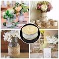 thumbnail image 6 of 1M Natural Jute Burlap Hessian Ribbon Lace Trims Tape Gift Wrapping DIY Craft for Christmas Wedding Holiday Party Decorations, 6 of 7