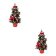 thumbnail image 1 of Árbol de Navidad Artificial Decorativo Bewildely con Luz 40x18cm, 1 of 6