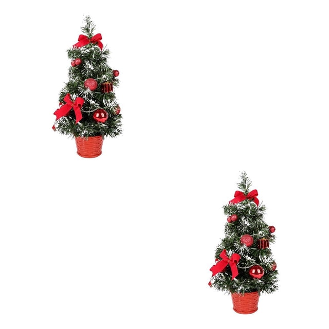 Naiovety Centro de de Navidad árbol luz escritorio de oficina hogar decorativo fiesta de cumpleaños noche habitación luz nocturna decoración Type1 NO1