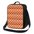 thumbnail image 1 of Easygdp Red Cars Print Lunch Box Large capacity Lunch Bag Leakproof Cooler Tote Bag Organizer with Adjustable Shoulder Strap, 1 of 7