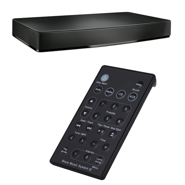 Control remoto de TV, control remoto multifunción de repuesto Control remoto de repuesto Control remoto para sistema de música Diseño de última generación