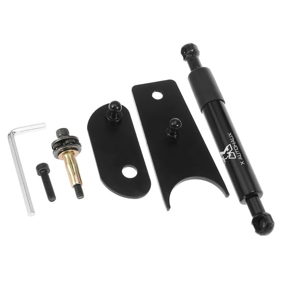 Unique Bargains Car Vehicle Tailgate Lift Support Rear Gate Gas Struts Spring Black Set for GMC Sierra 1500 2007-2018