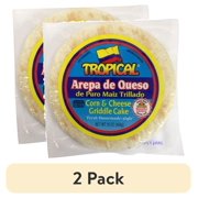 (2 pack) Tropical Cheese Arepa de Queso/ Cheese Arepa 16oz