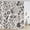 Gray, variant on Boho Floral Botanical Shower Curtain, Mid Century Modern Neutral Brown Floral Leaves Bathroom Curtain, Retro Aesthetic Waterproof Polyester Bathroom Decor, 36x72 Inches