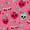 Color 1, variant on Peel and Stick Wallpaper Cute Ghost Hearts Stars Pink 24in x 118in Contact Paper Removable Self Adhesive Wall Mural Wall Decor for Bedroom Kitchen Cabinets