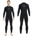 thumbnail image 2 of Traje de neopreno de 3 mm de longitud completa para adultos, traje de neopreno de una pieza para surf y buceo, resistente a las erupciones. Hombres 2XL, 2 of 9