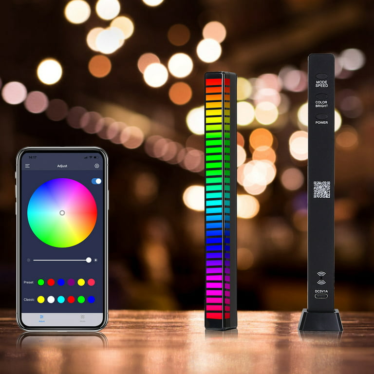 LED RGB Sound Control Light Bar, iMounTEK Sync to Music Sound