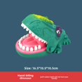 thumbnail image 1 of Tamaño grande sonido y luz morder mano tiburón cocodrilo ratón dinosaurio niños diente morder juguete suave broma alivio juguete, 1 of 5