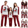 thumbnail image 6 of Aloohaidyvio Family Christmas Pajamas Matching Sets,Xmas Pjs Sets Holiday Sleepwear Matching Pajamas Long Sleeve Nightwear Set, 6 of 6