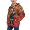 thumbnail image 2 of My Hero Academia Bakugo Katsuki Kids' Hoodie 3d Print Sweatshirt Soft Pullover Hooded With Big Pockets For Boys Or Girls Large, 2 of 8