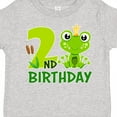 thumbnail image 4 of Inktastic 2nd Birthday Prince Frog Boys Toddler T-Shirt, 4 of 5