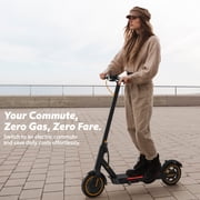 Electric Scooters for Adults, Foldable Side Light 8.5 Tire 550W 19 MPH, Long-Range Portable E Scooter