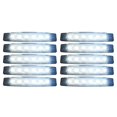 thumbnail image 1 of 10 piezas 24V cola 6 Smd Led indicadores laterales lámpara trasera luz blanca YONGSHENG, 1 of 4