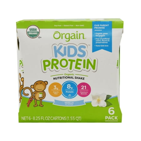 Orgain 6pk Van Kids