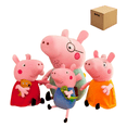 thumbnail image 1 of Peppa Pig Familia De Cuatro Peluches 25cm Belug, Multicolor, 1 of 5
