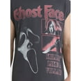 thumbnail image 5 of Ghostface Men's and Big Men's Graphic Print Muscle Tank Top, Sizes XS-5XL, 5 of 5