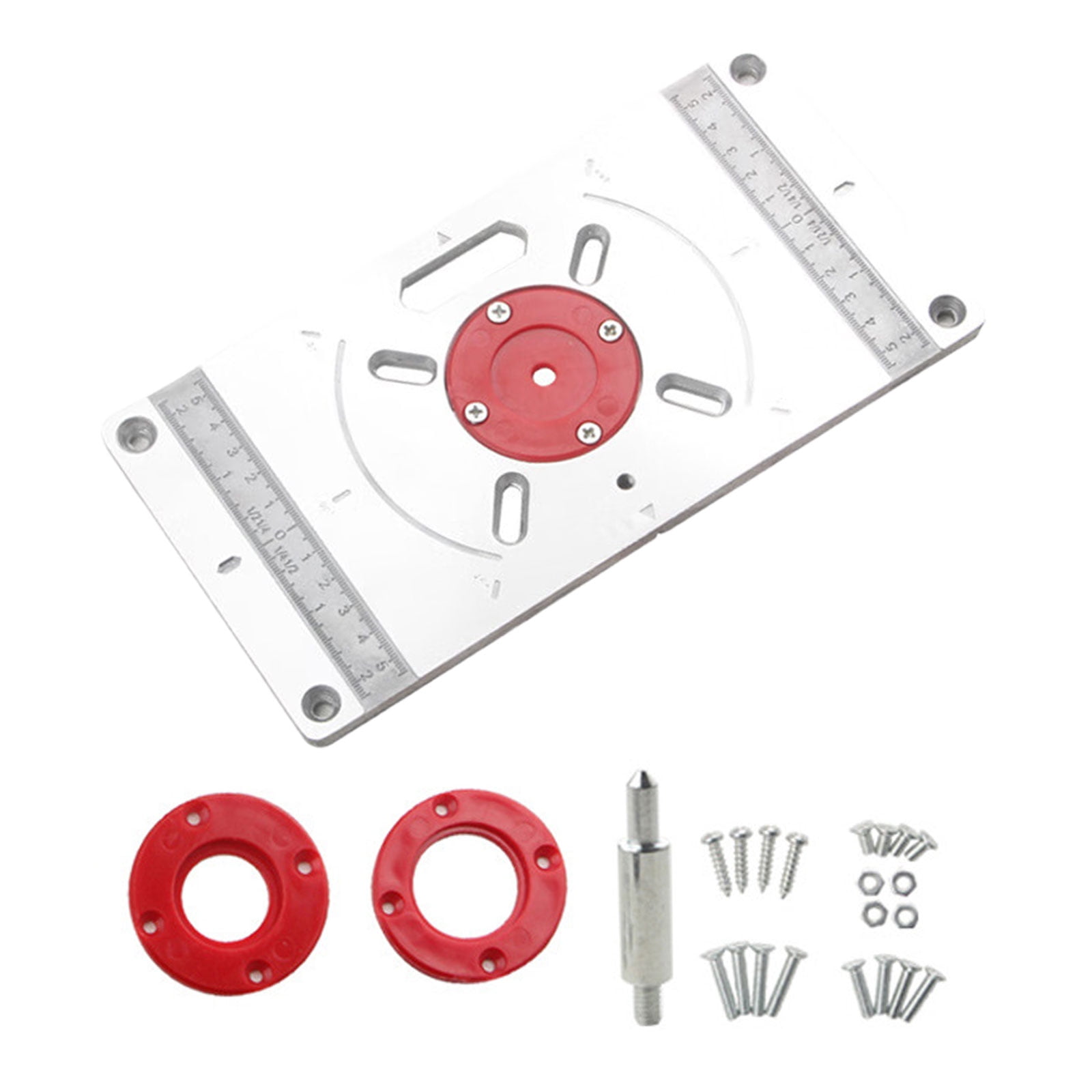 Efficient Woodworking Router Table Insert Plate For Trimming Milling Tasks Home Workshops and Studios Easy Installation