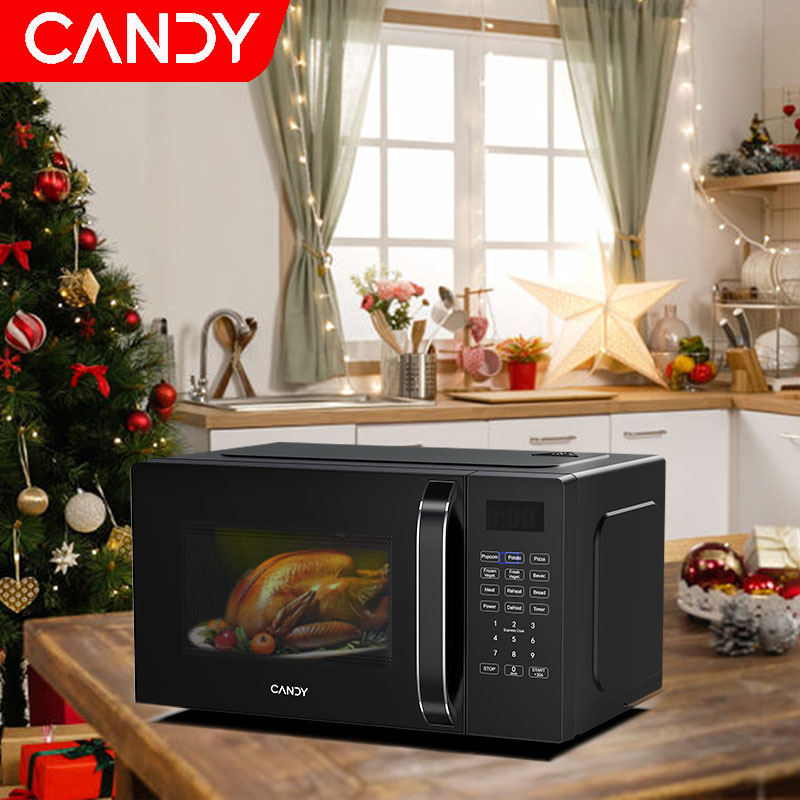 700W Compact Microwave Oven for Countertop - 9 Auto Cook Presets, Fast Even Heating, Child Safety Lock, Easy-Clean Interior - Perfect for Apartments, RV, Office & Everyday Meals (0.7 Cu Ft Capacity)