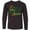 AB-Black, variant on Inktastic St. Patrick's Day Not Lucky Just Blessed with Clover Long Sleeve Youth T-Shirt