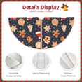 thumbnail image 3 of Sikiie Holiday Gingerbreads Christmas Tree Skirt, Christmas Tree Decorations, Christmas Decor, Tree Mat Decoration(30-48IN)-48", 3 of 6